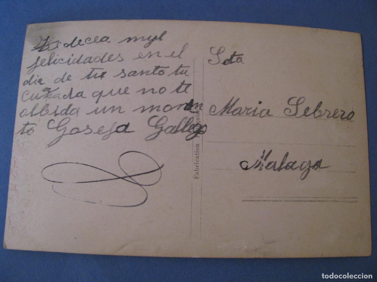 Postales: ANTIGUA POSTAL. MUJER. 982. ESCRITA - Foto 2
