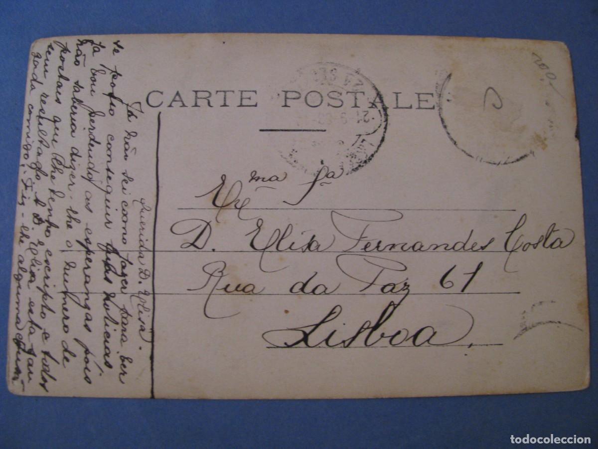 Postales: ANTIGUA POSTAL. MUJER. CIRCULADA 1908 - Foto 2