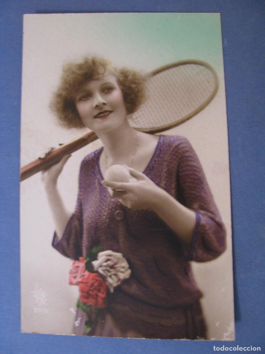 Postales: ANTIGUA POSTAL. MUJER. 2515. ESCRITA - Foto 1