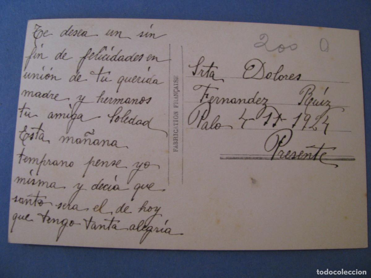 Postales: ANTIGUA POSTAL. MUJER. 2637. ESCRITA - Foto 2