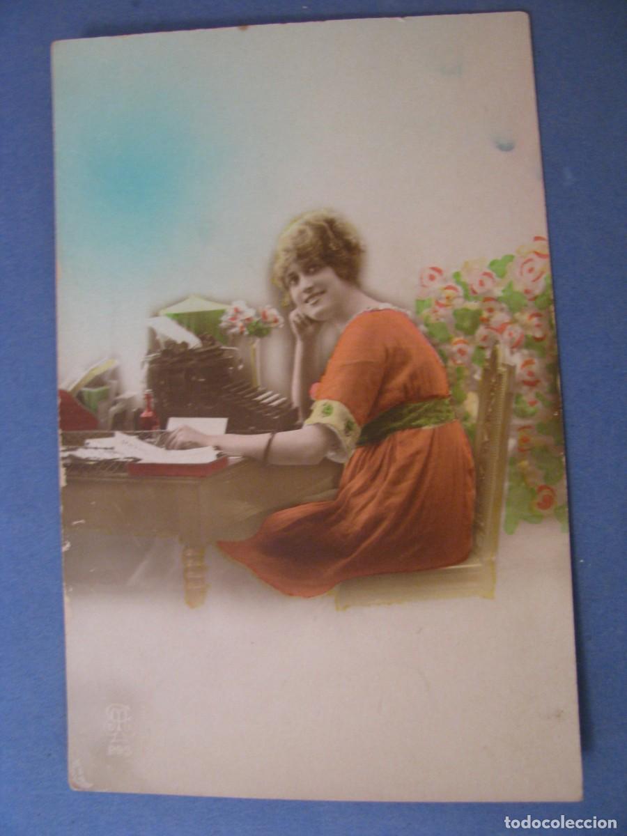Postales: ANTIGUA POSTAL. MUJER. 295. ESCRITA 1925 - Foto 1