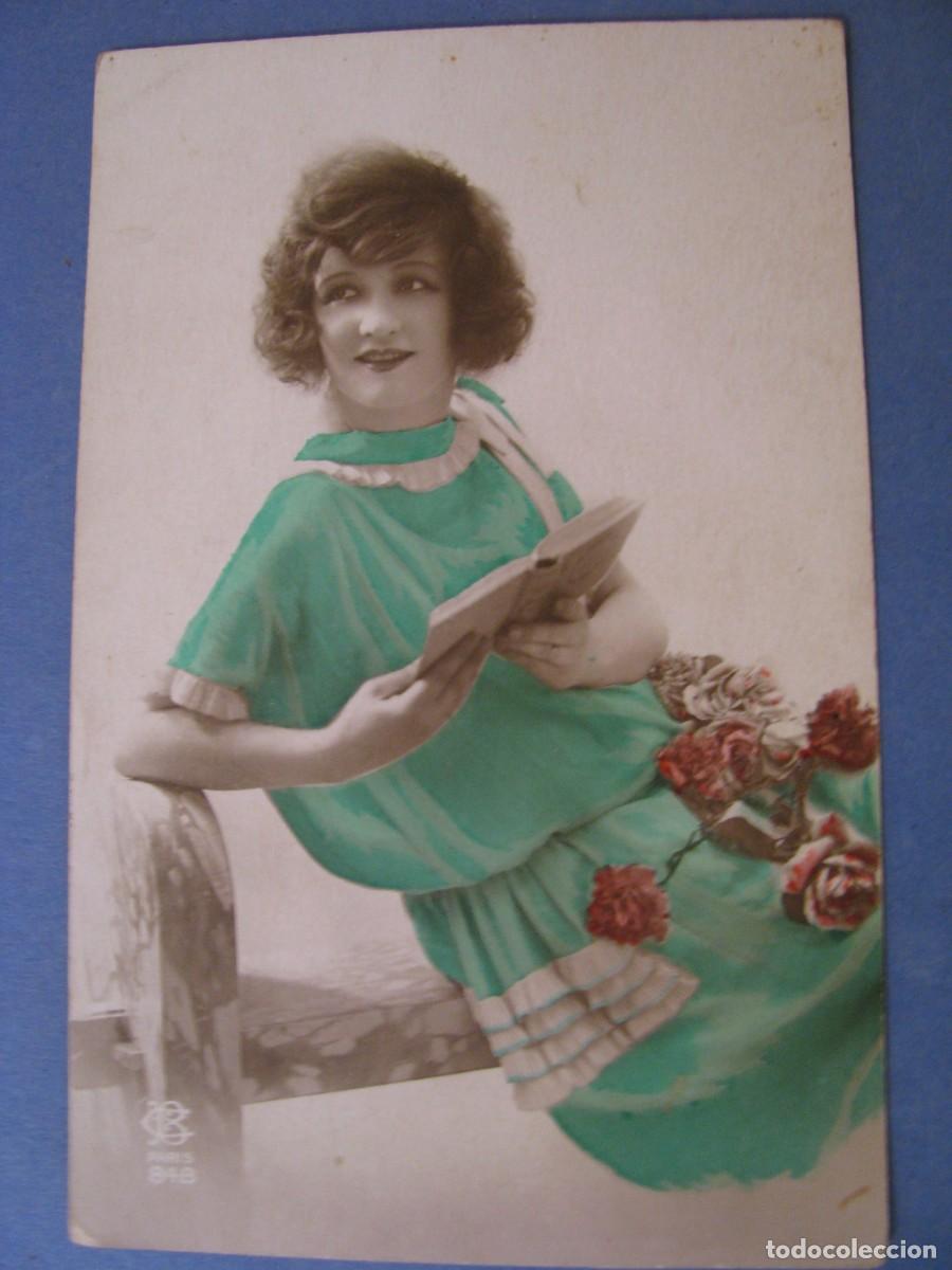 Postales: ANTIGUA POSTAL. MUJER. 848. - Foto 1