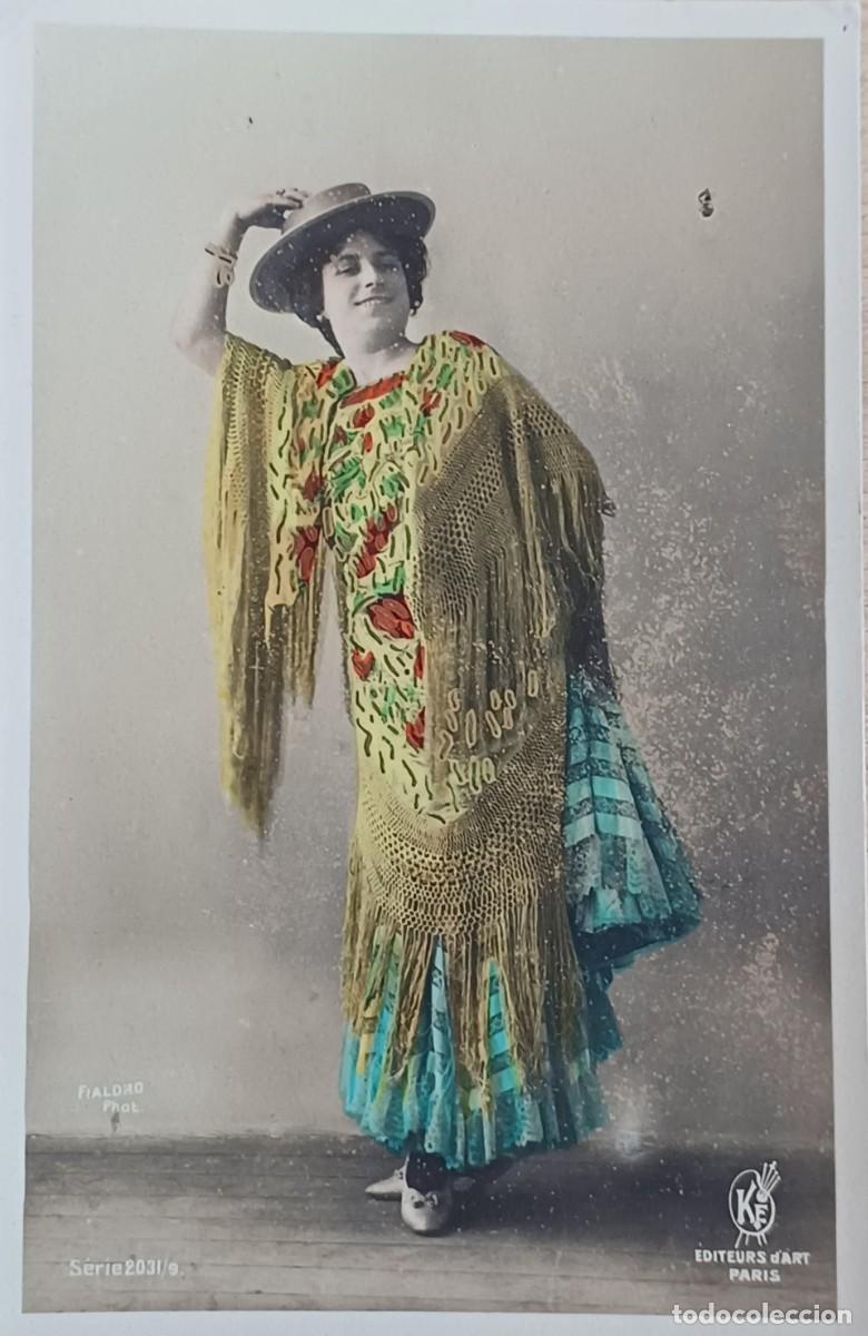 Postales: Consuelo Mu&ntilde;oz. Postal francesa. - Foto 1