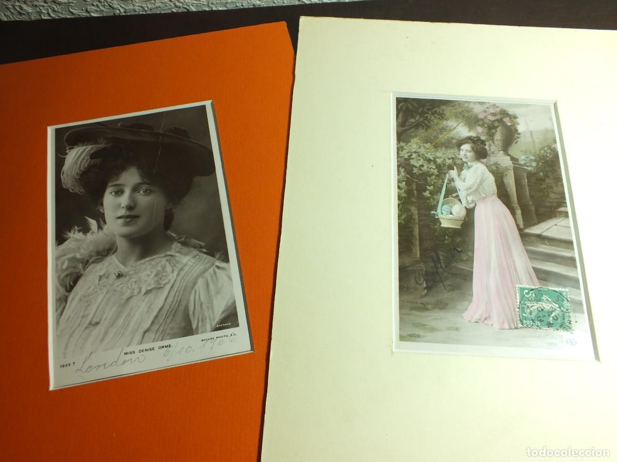 Postales: POSTALES ROMANTICAS FRANCESAS JOYEUSES PAQUES ACTRIC DENISE ORME - Foto 1