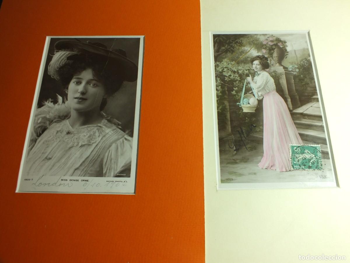 Postales: POSTALES ROMANTICAS FRANCESAS JOYEUSES PAQUES ACTRIC DENISE ORME - Foto 2