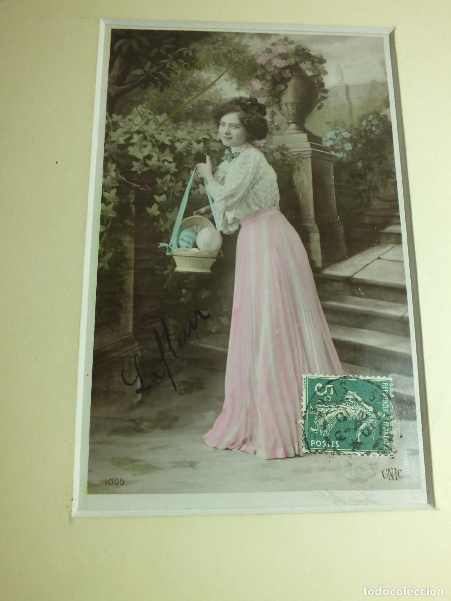 Postales: POSTALES ROMANTICAS FRANCESAS JOYEUSES PAQUES ACTRIC DENISE ORME - Foto 4