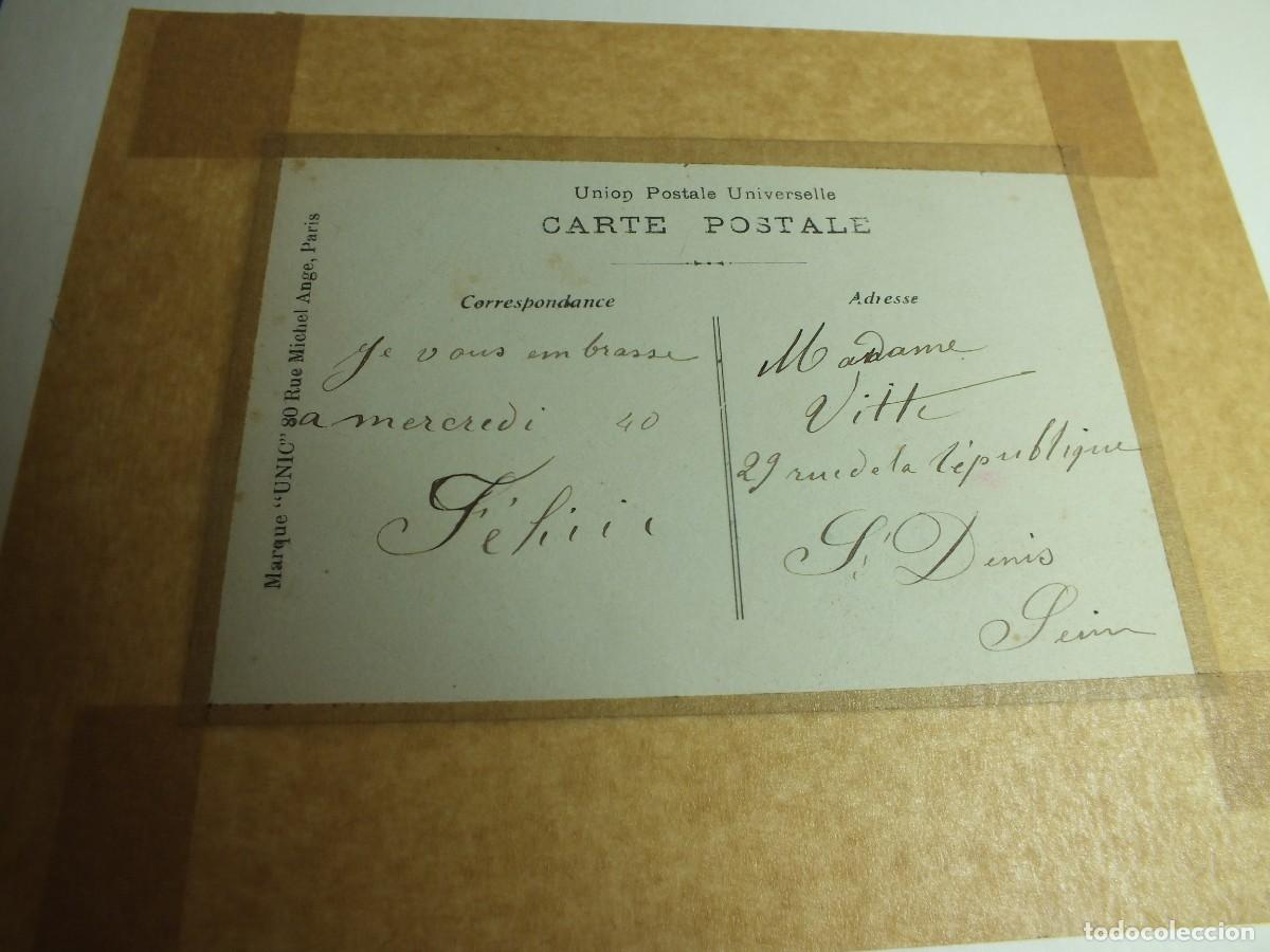 Postales: POSTALES ROMANTICAS FRANCESAS JOYEUSES PAQUES ACTRIC DENISE ORME - Foto 8