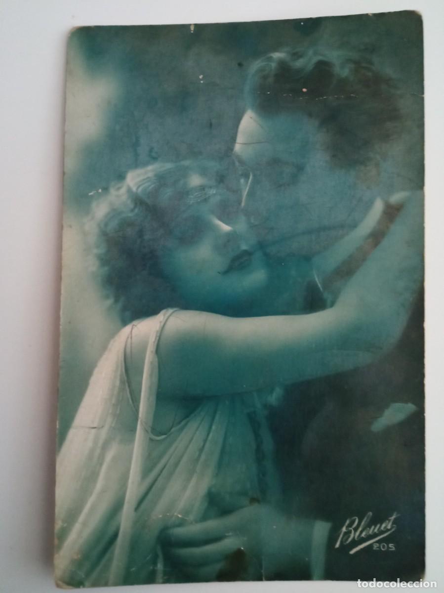 Postales: POSTAL GALANTE BLEUET, FRANCESA - Foto 1