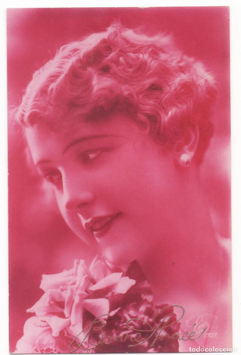 Cartoline: Postal francesa principios del XX-sin circular- Mujer-