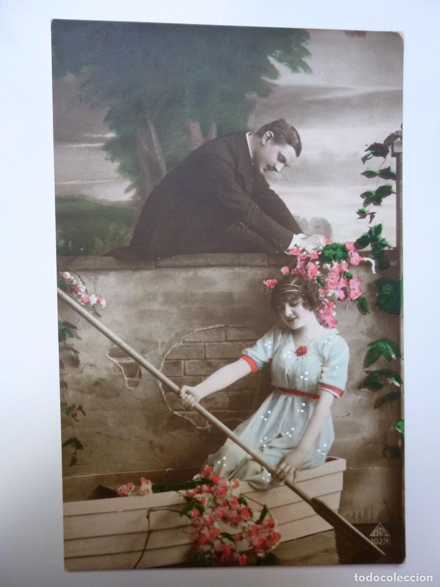 Postales: POSTAL DE PAREJAS EN COLOR - Foto 5