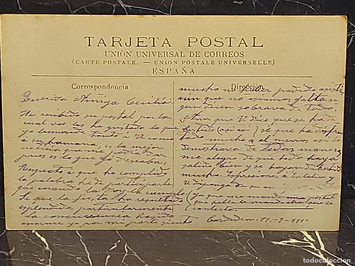 Postales: CONCHITA LEDESMA / ESCRITA SIN CIRCULAR - Foto 2