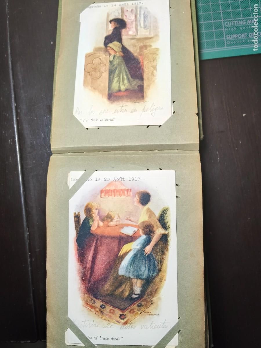 Postales: ALBUM 93 POSTALES ANTERIORES A 1920 - TEMA MUJERES