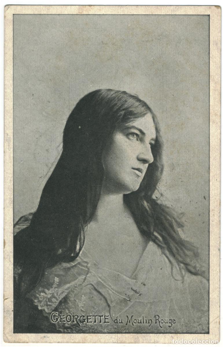 Postales: Actriz GEORGETTE_Sin datos. Moulin Rouge (Circ. 1908) - Foto 1