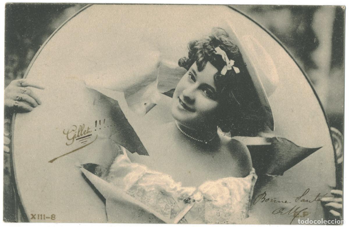 Postales: Actriz GILLET, Mlle._Sin datos (Circ. 1904) - Foto 1