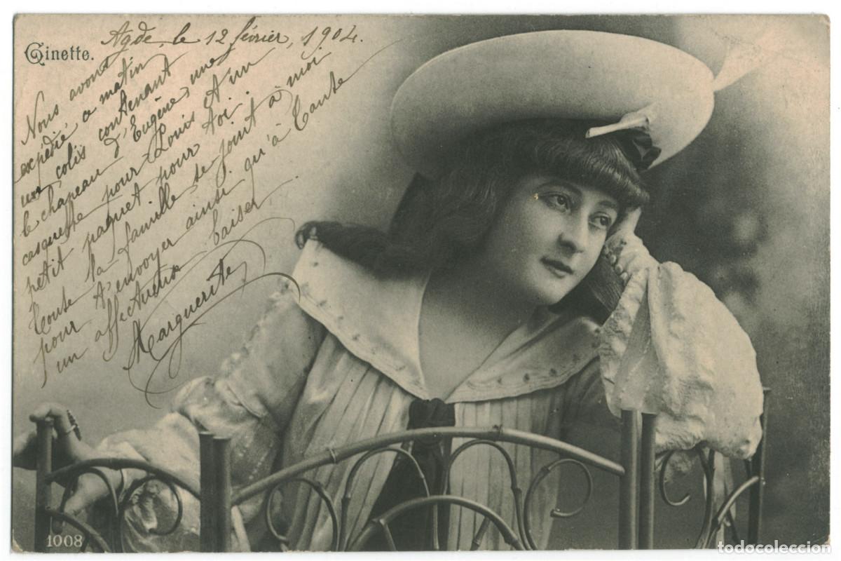 Postales: Actriz GINETTE_CBN. 1008 (1904) - Foto 1