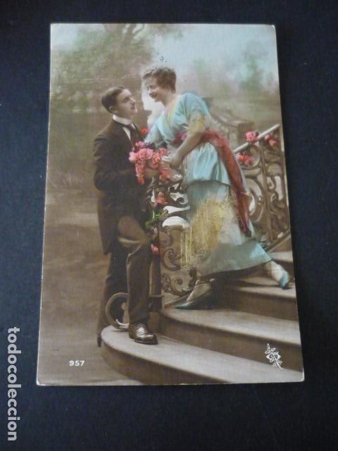 Postales: PAREJA DE ENAMORADOS POSTAL - Foto 1