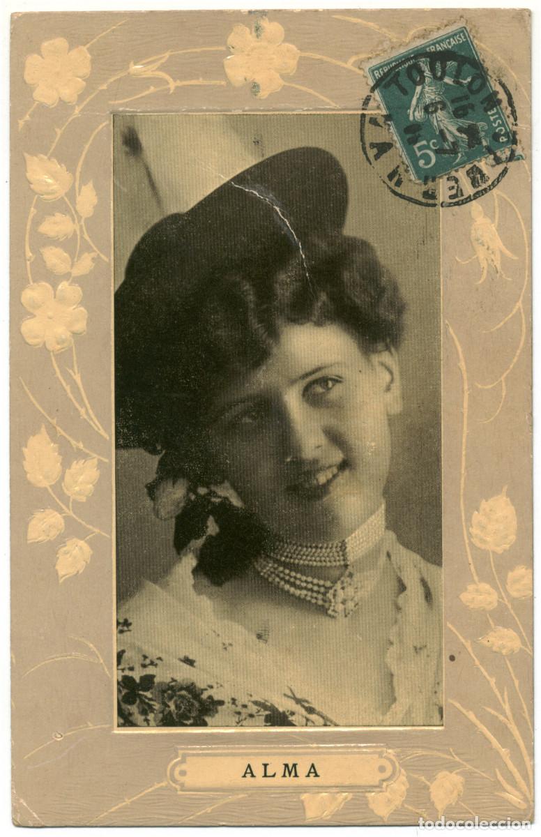 Postales: Actriz ALMA, Jeanne d_SO - Foto 1