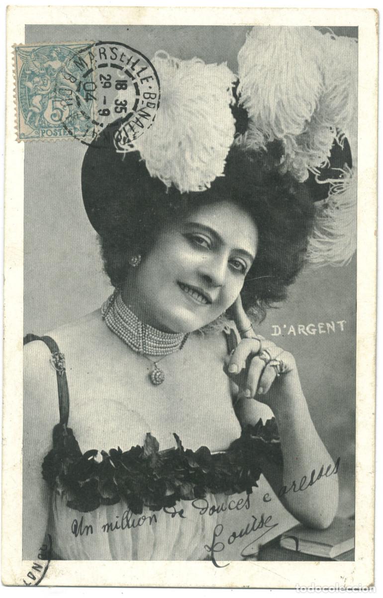 Postales: Actriz ARGENT, d_Sin datos - Foto 1