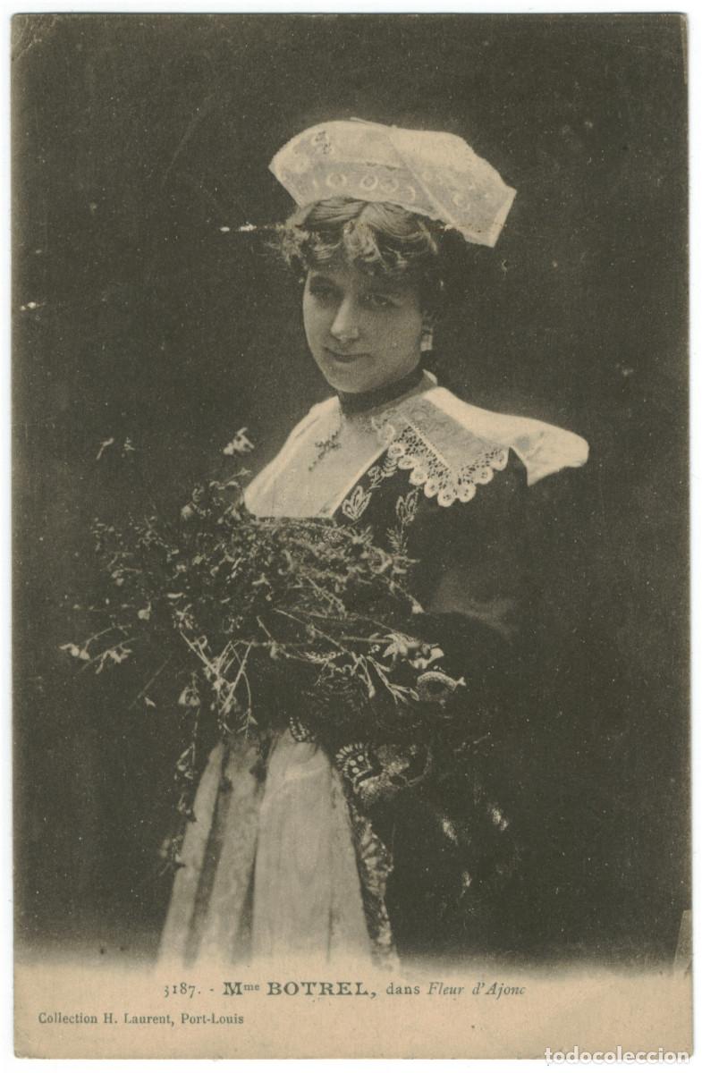 Postales: Actriz BOTREL, Mlle_H. Laurent. 3187. In Fleur dAnjonc - Foto 1