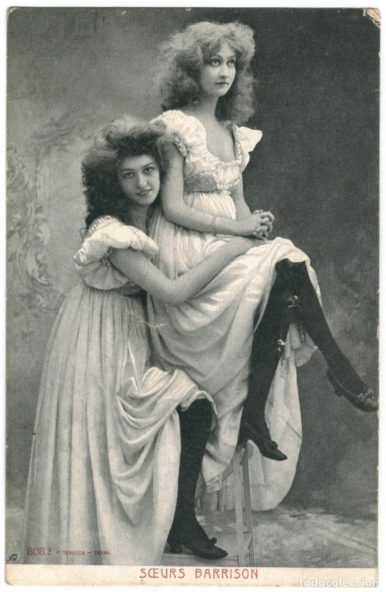 Postales: 2 Postales Actriz BARRISSON, Soeurs_Alterocca-Terni. 2474 y 8082 - Foto 1