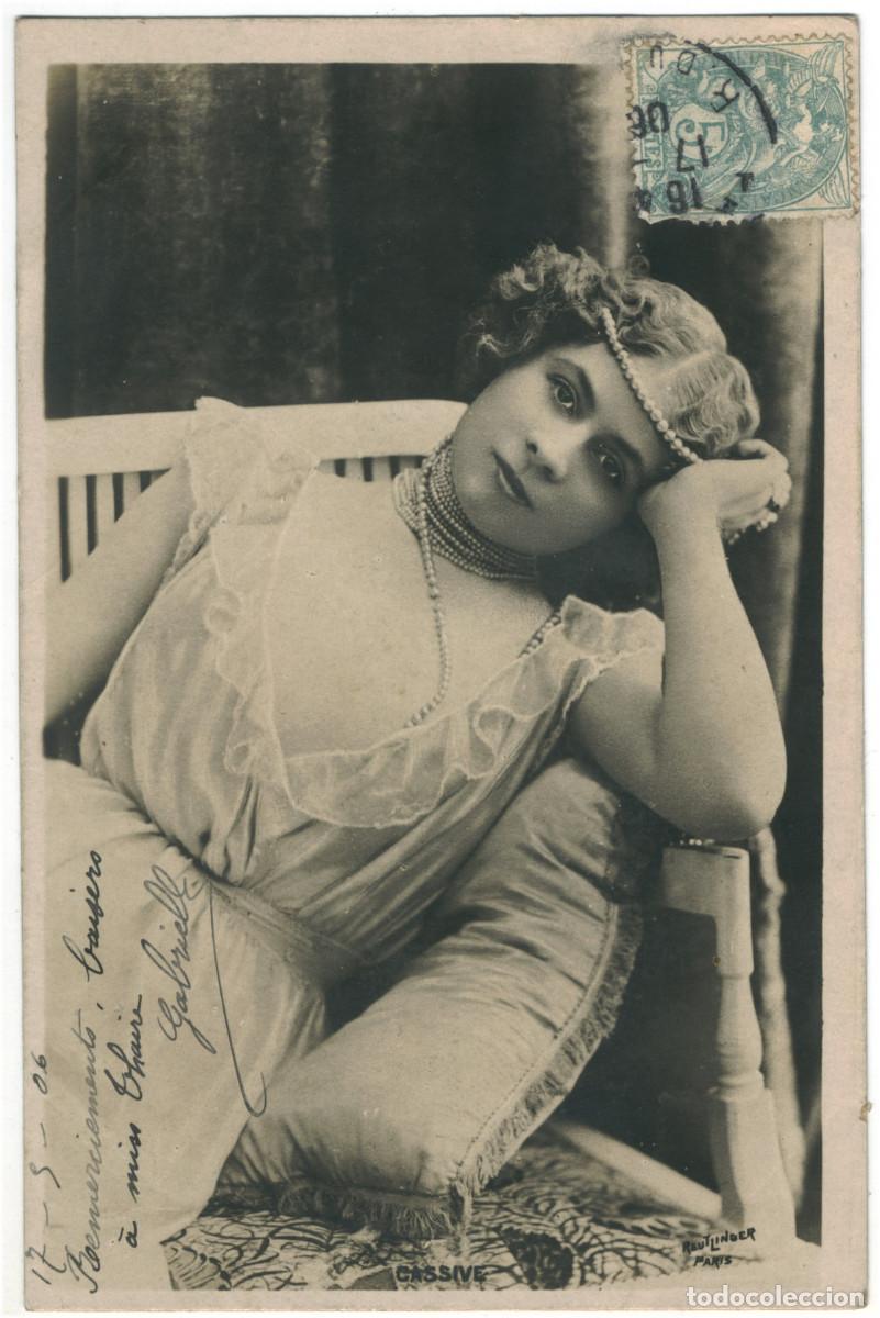 Postales: Actriz CASSIVE, A._Sin datos. Photo Reutlinger - Foto 1