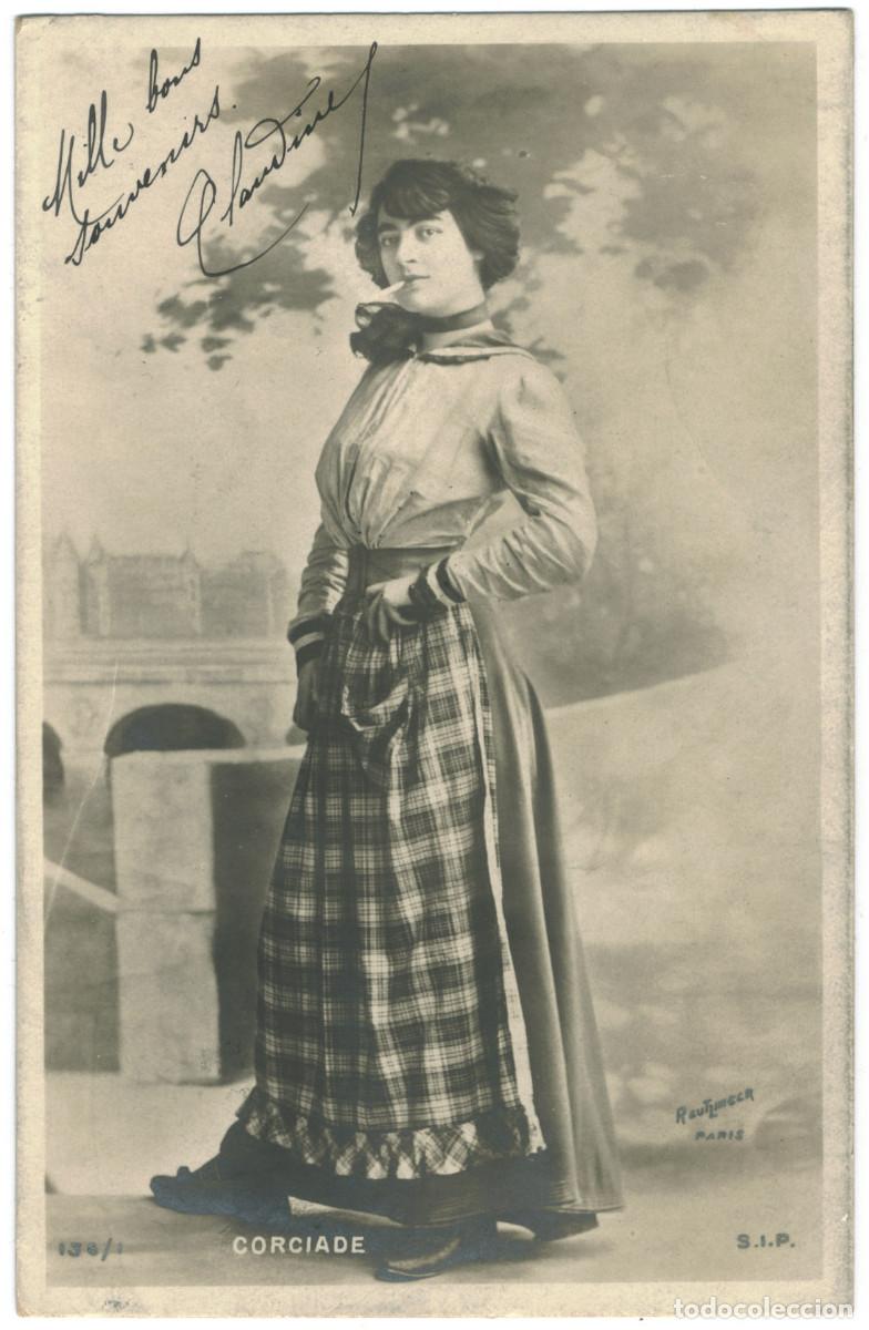 Postales: Actriz CORCIADE, Ren&eacute;e_SIP. 136-1. Photo Reutlinger
