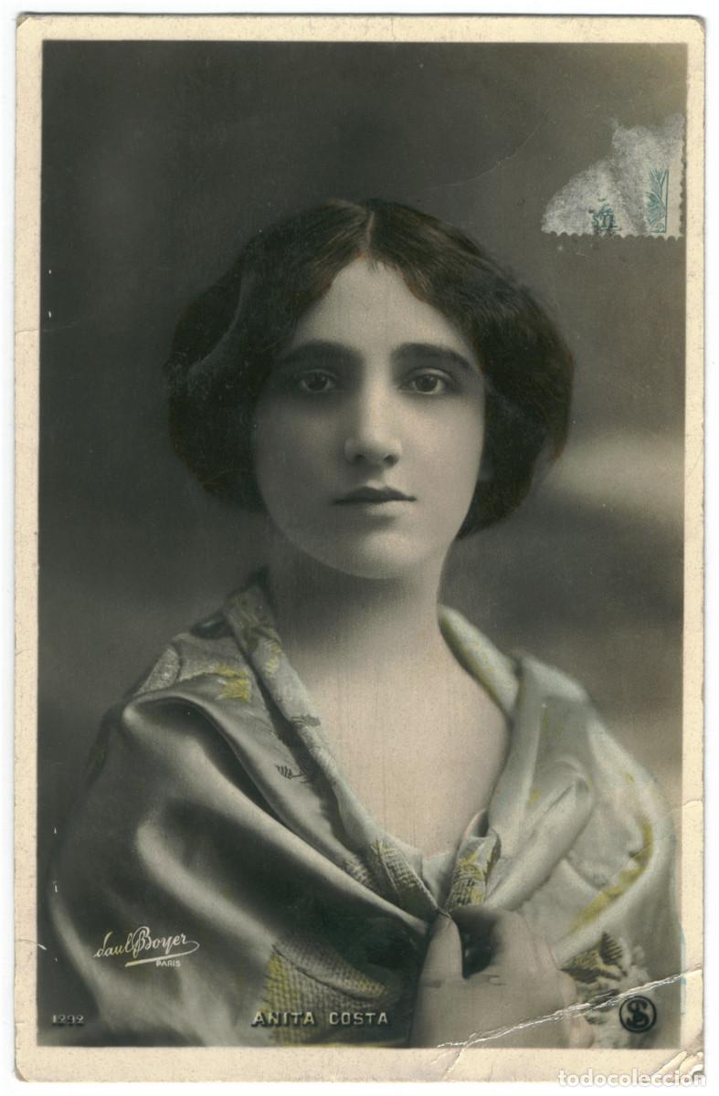Postales: Actriz Anita de COSTA: La vie parisienne_SIP. 1178-16 y 1292. Photo Paul Boyer