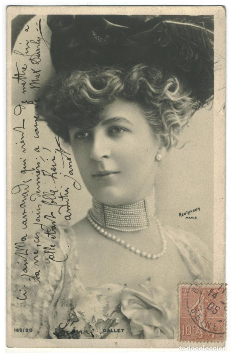 Postkarten: Actriz DALLET_SIP; 169-20. Photo Reutlinger