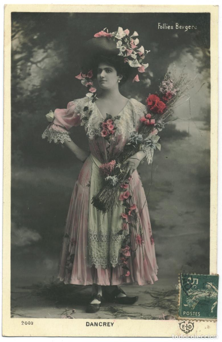 Postales: Actriz DANCREY_ELD. 2003. Folies Berg&eacute;re - Foto 1