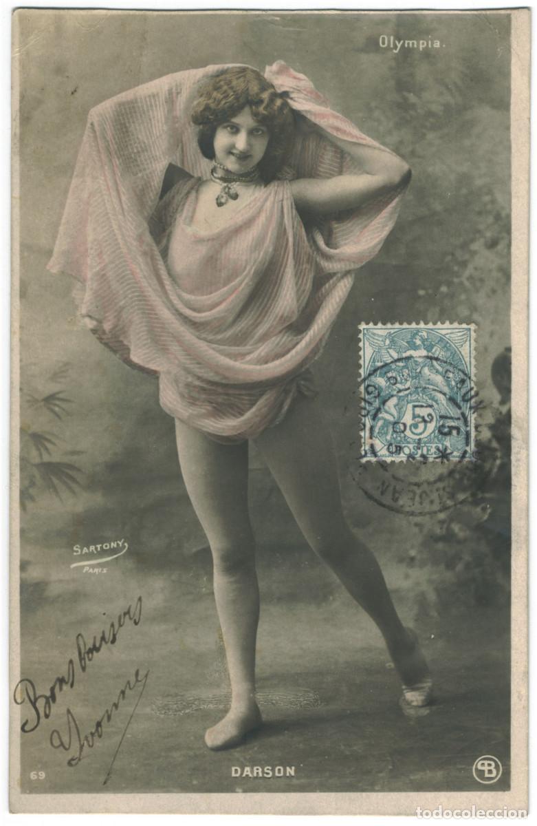 Postales: Actriz DARSON_B. 69. Photo Sartony - Foto 1