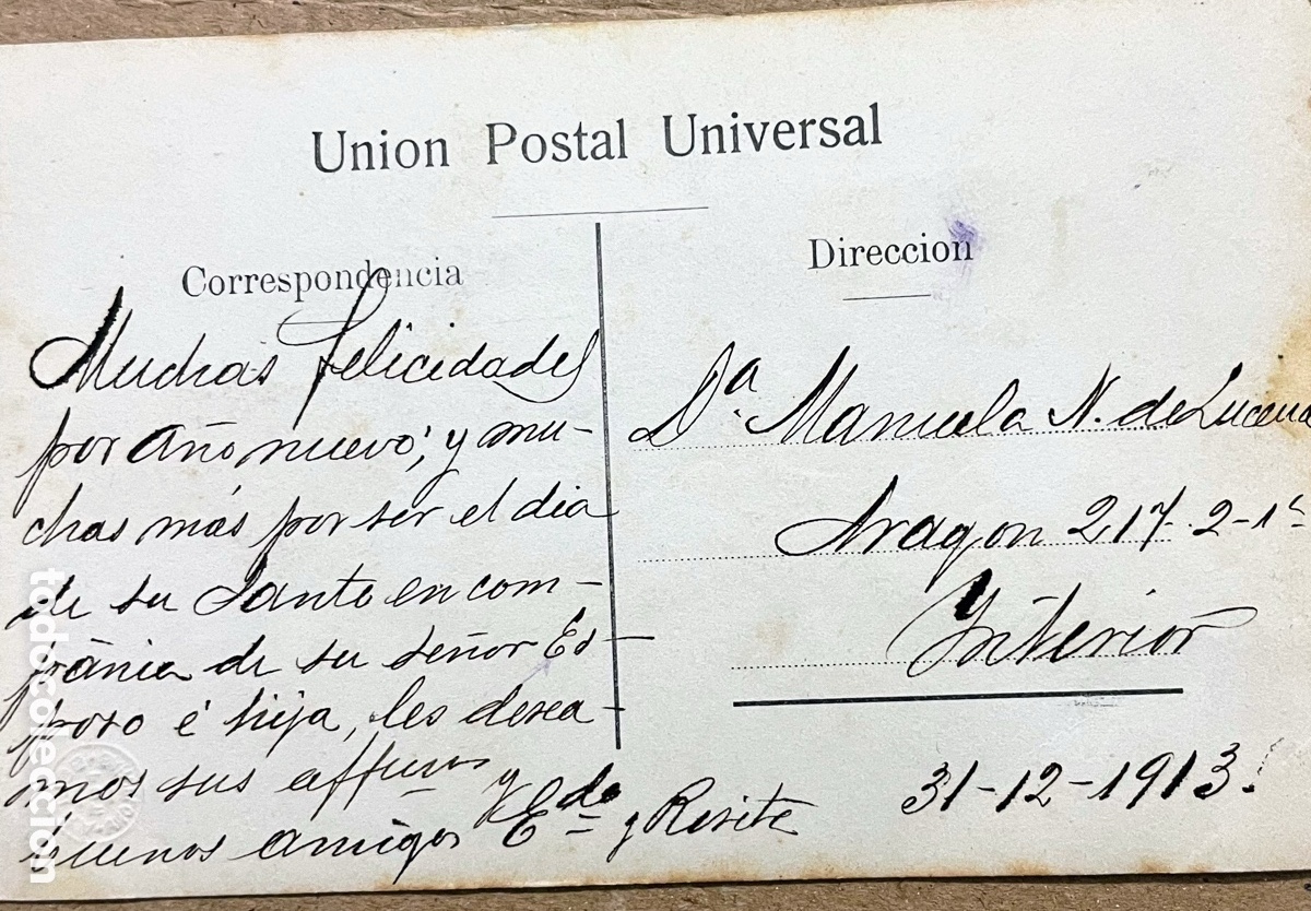 Postales: Tarjeta postal. Consuelo Mayendia - Foto 2