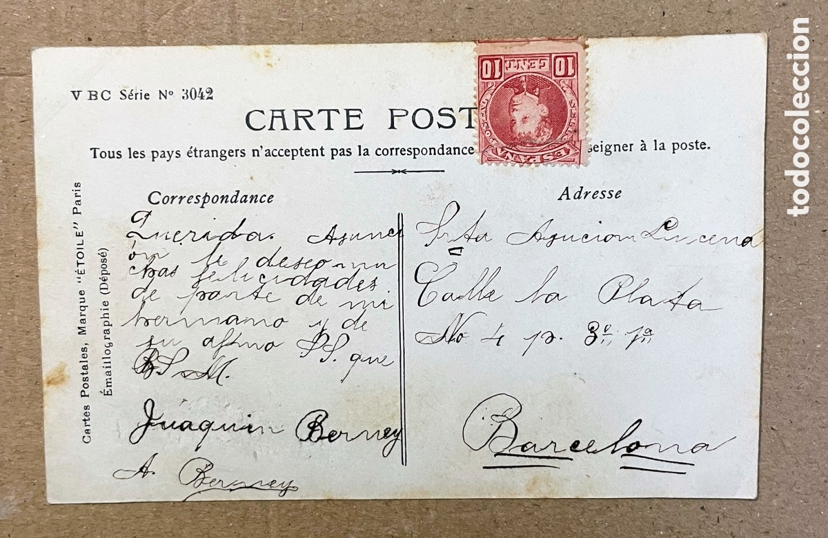 Postales: Postal principio S.XX - Foto 2