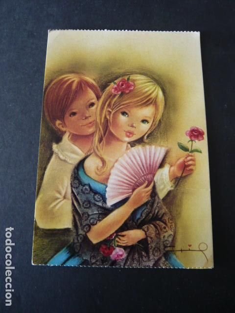 Postales: PAREJA DE ENAMORADOS POSTAL - Foto 1