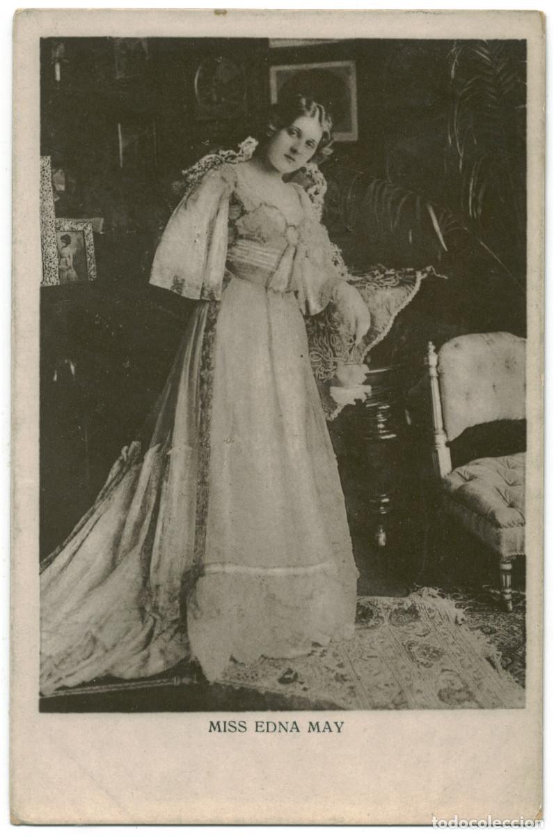 Postales: Actriz brit&aacute;nica Edna May_Sin datos A 19 - Foto 1