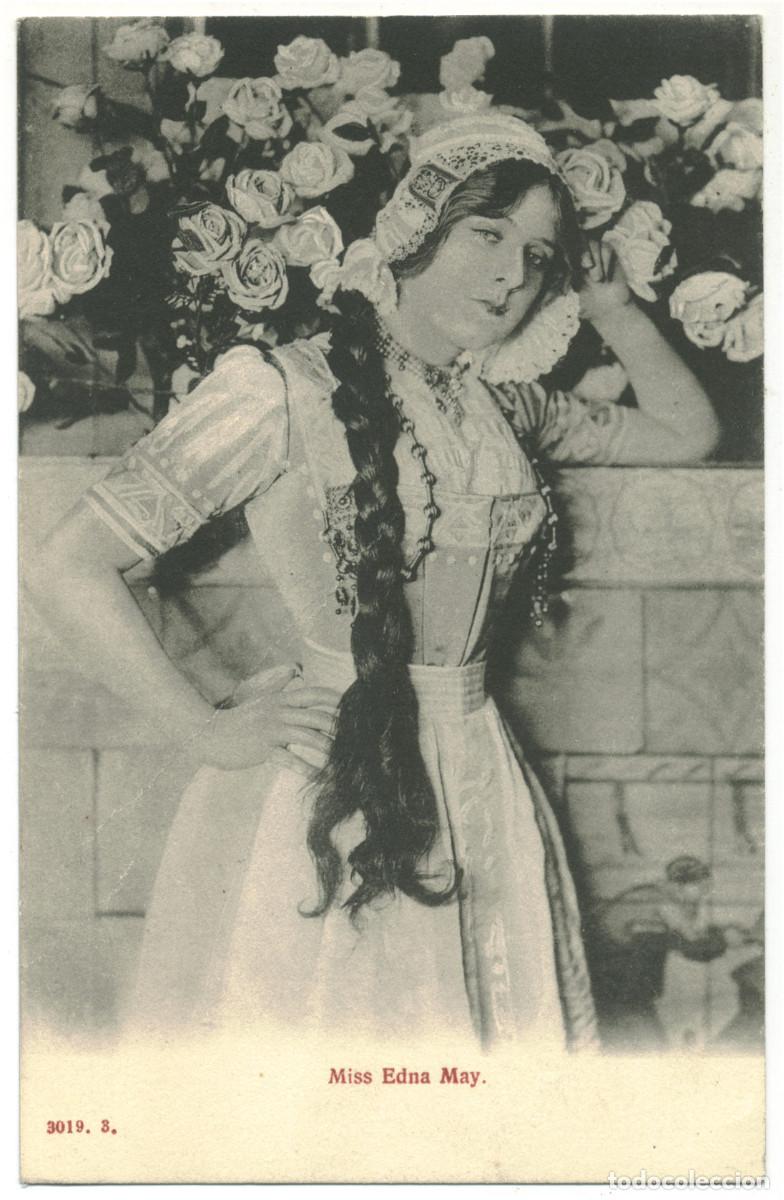 Postales: Actriz brit&aacute;nica Edna May_Hartmann 3019_3 - Foto 1
