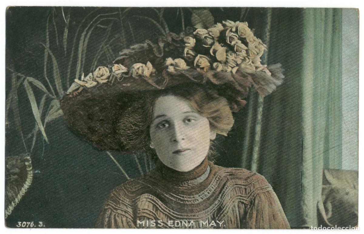 Postales: Actriz brit&aacute;nica Edna May_Hartmann 3076_3 - Foto 1