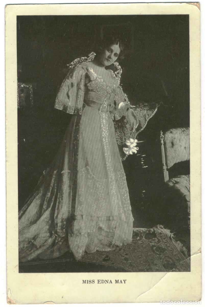 Postales: Actriz brit&aacute;nica Edna May_F & Co (Star) - Foto 1