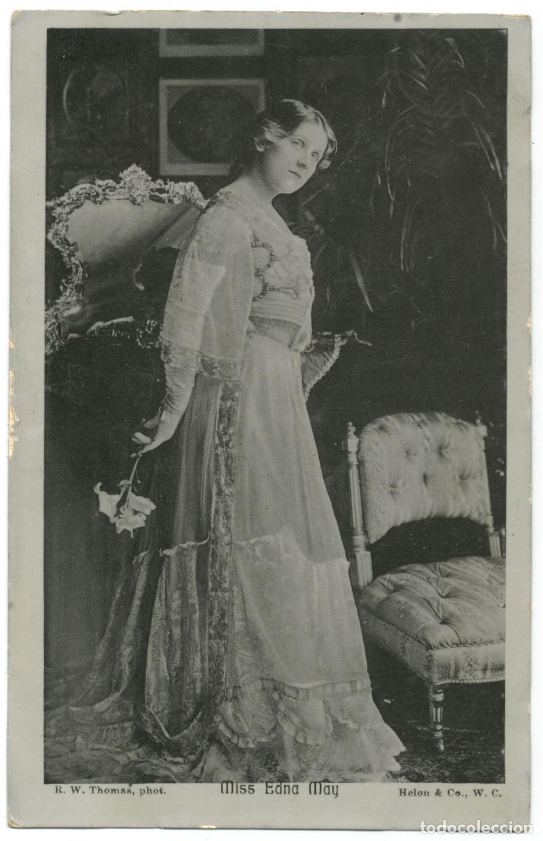 Postales: Actriz brit&aacute;nica Edna May_Helon - Foto 1
