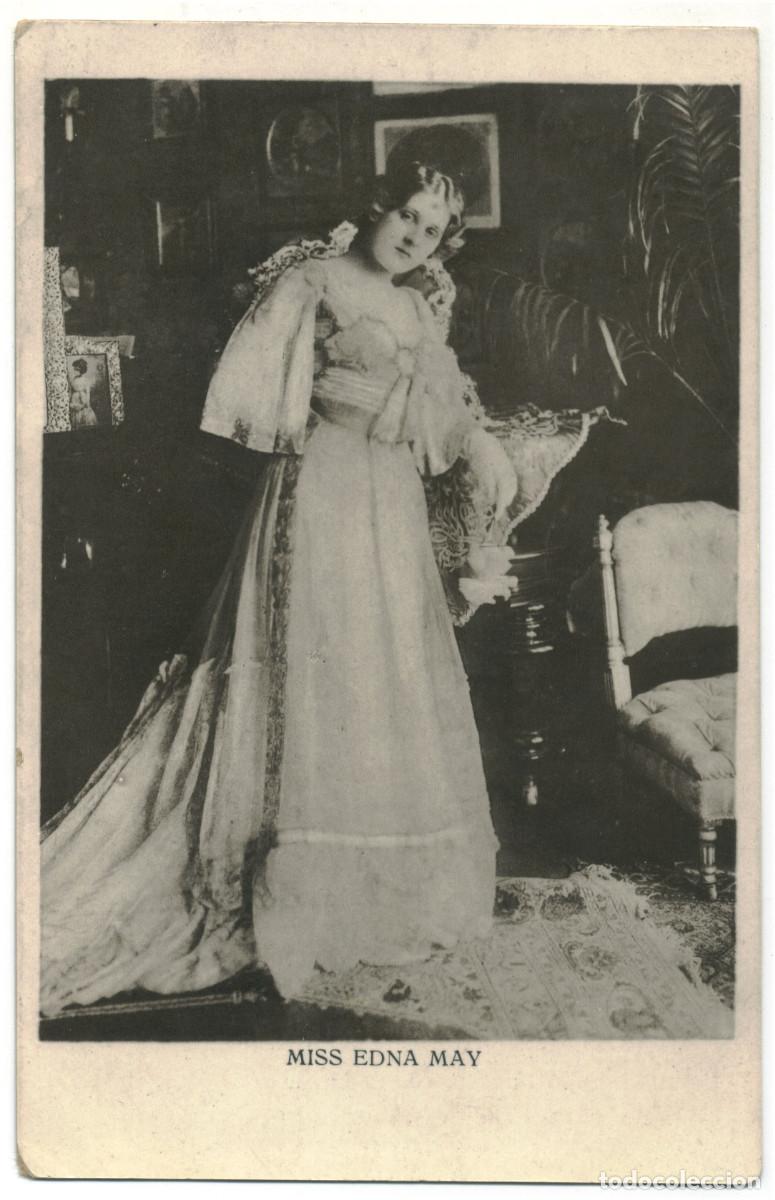 Postales: Actriz brit&aacute;nica Edna May_Sin datos A 19 - Foto 1