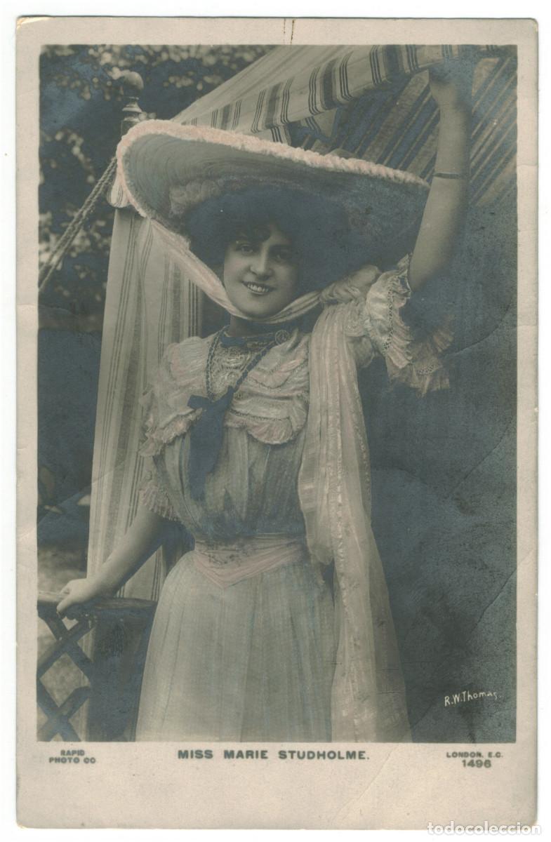 Postales: Actriz brit&aacute;nica Marie Studholme_Rapid 1496 - Foto 1