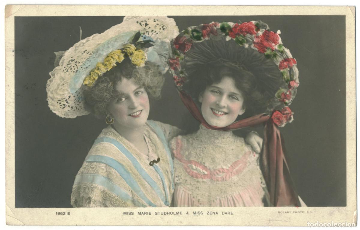 Postales: Actriz Marie Studholme & Zena Dare_Rotary 1862 E - Foto 1