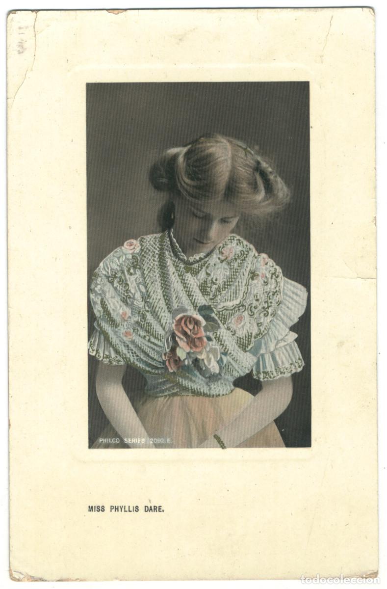 Postales: Actriz brit&aacute;nica Phyllis Dare_Philco 2092 E - Foto 1