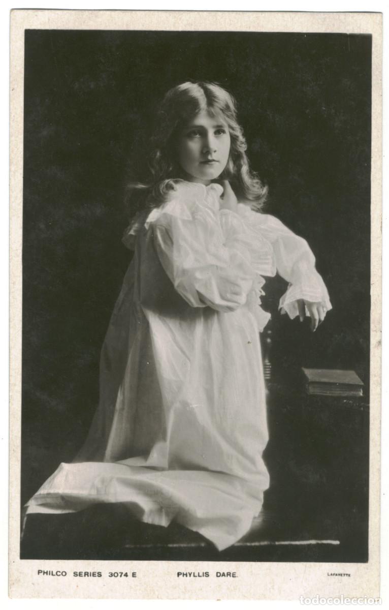 Postales: Actriz brit&aacute;nica Phyllis Dare_Philco 3074 E - Foto 1