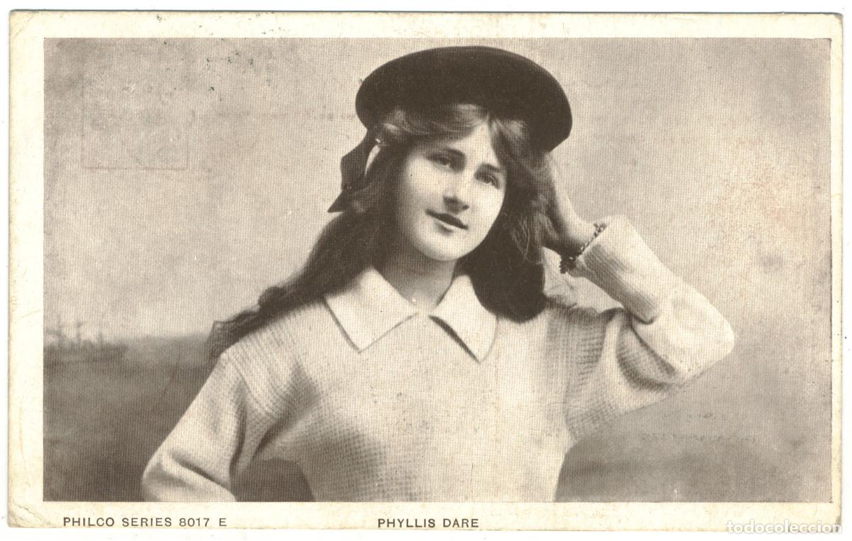 Postales: Actriz brit&aacute;nica Phyllis Dare_Philco 8017 E - Foto 1