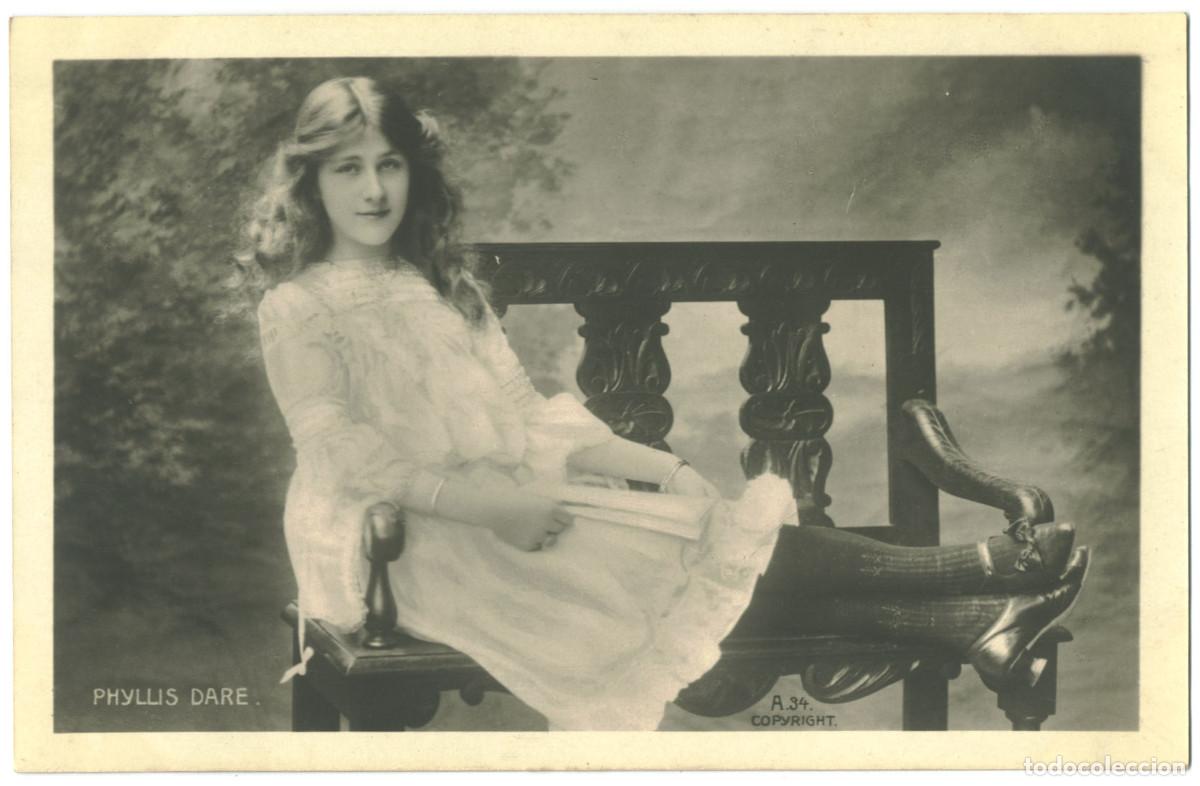 Postales: Actriz brit&aacute;nica Phyllis Dare_Ralph Dunn A 34 - Foto 1