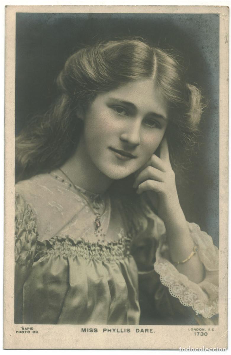 Postales: Actriz brit&aacute;nica Phyllis Dare_Rapid 1730 - Foto 1
