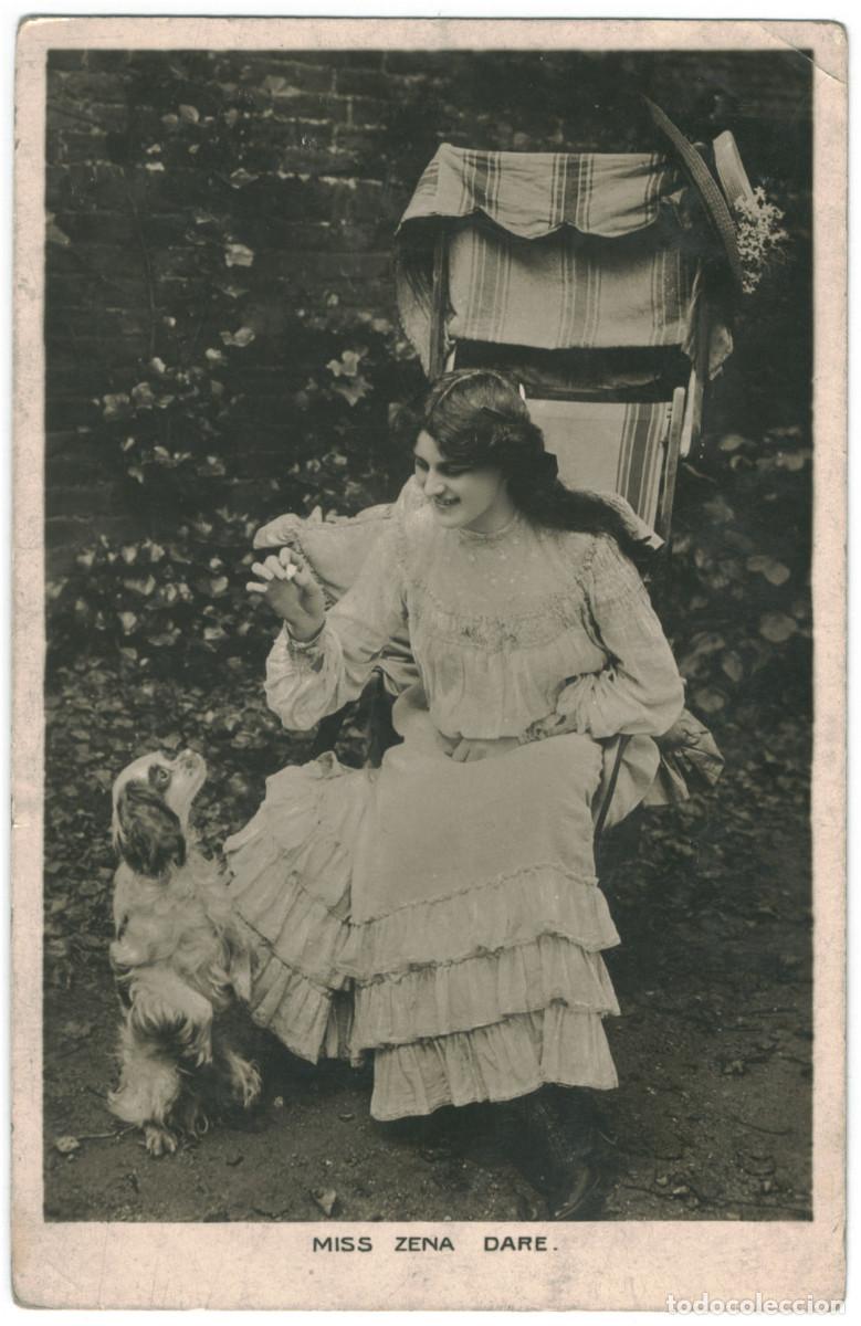 Postales: Actriz brit&aacute;nica Zena Dare_B. B - Foto 1