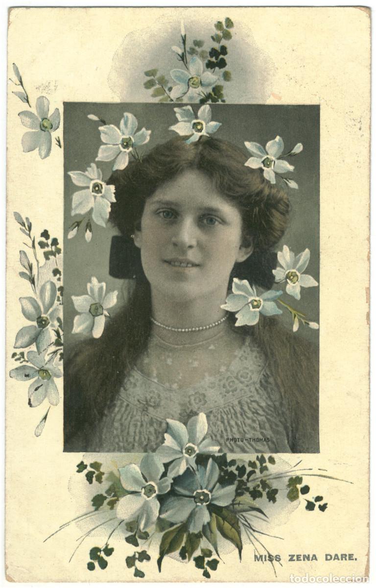 Postales: Actriz brit&aacute;nica Zena Dare_Millar & Lang - Foto 1