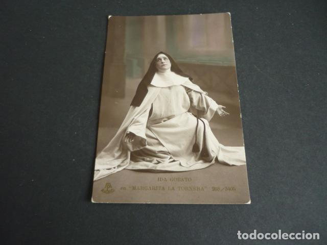 Postcards: IDA GOBATO ACTRIZ CANTANTE CUPLETISTA EN MARGARITA LA TORNERA POSTAL