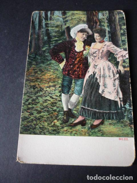 Postcards: PAREJA ELEGANTE POSTAL